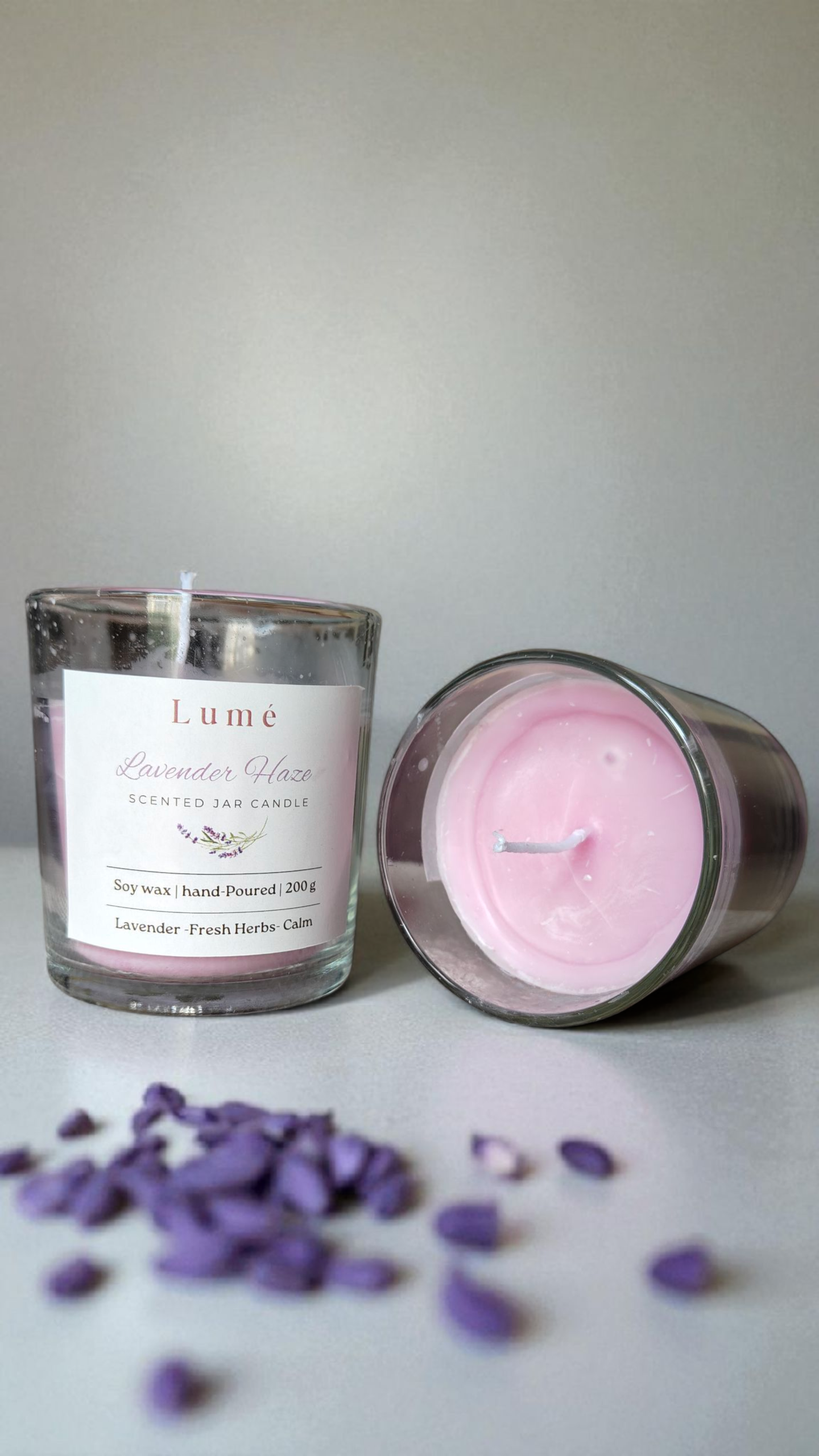 Lavender Haze – Scented Jar Candle