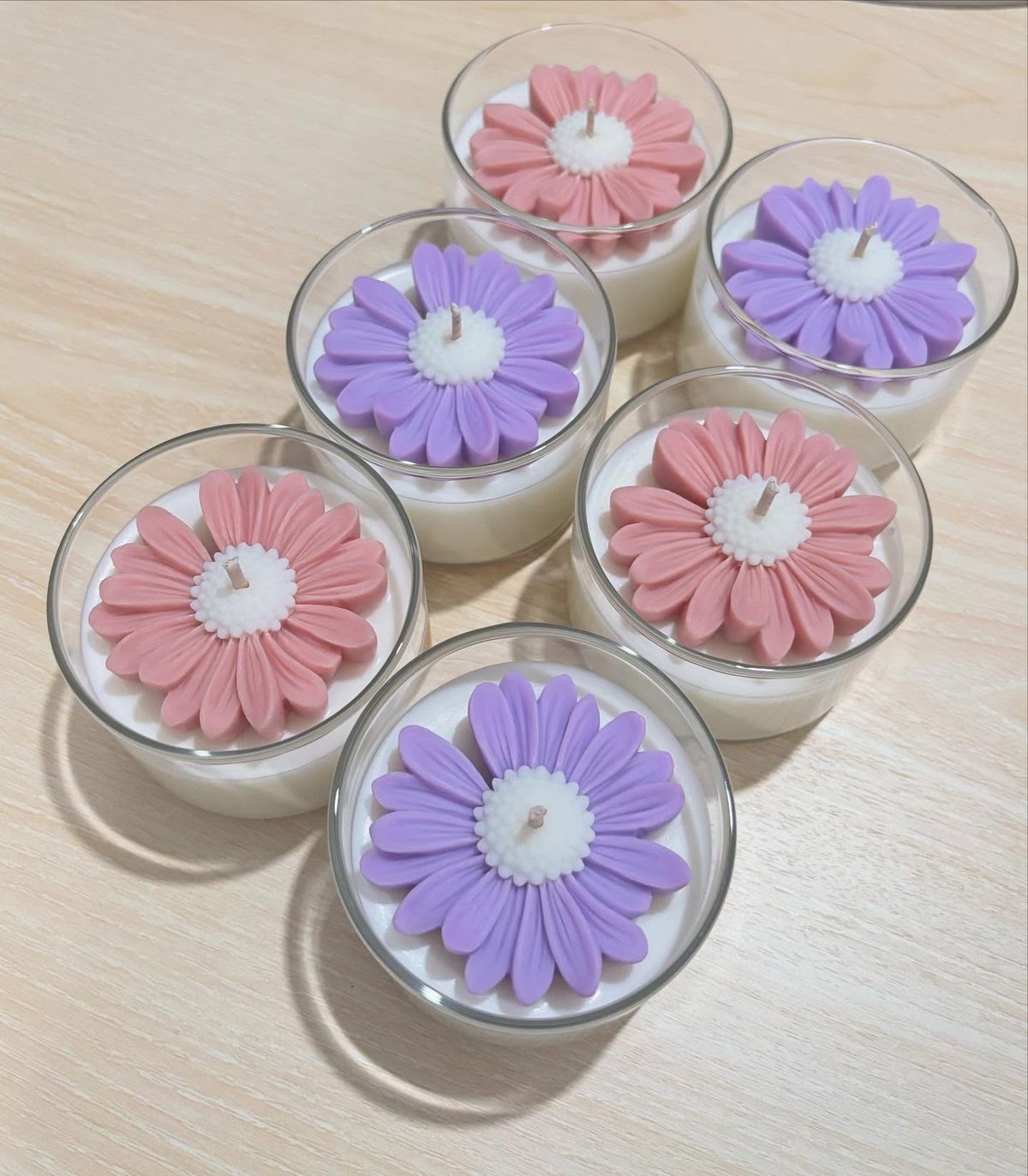 Daisy in a Candle Jar