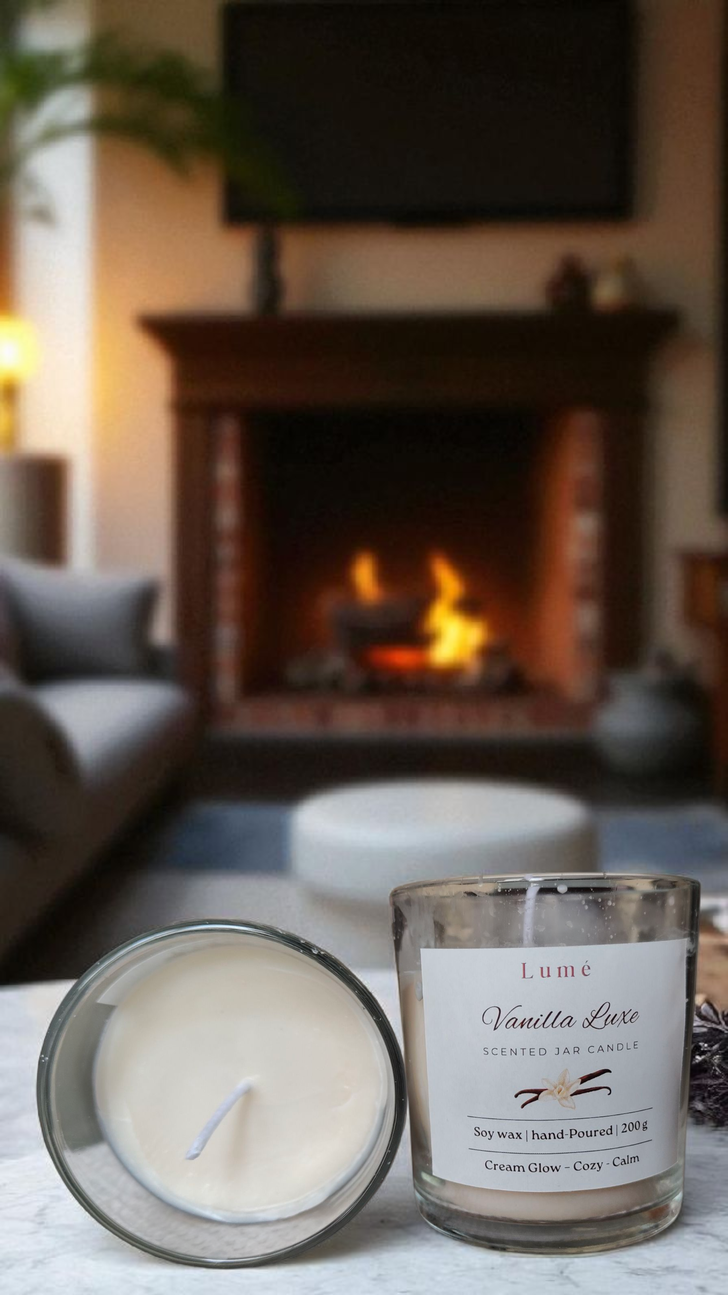 Vanilla Luxe – Scented Jar Candle