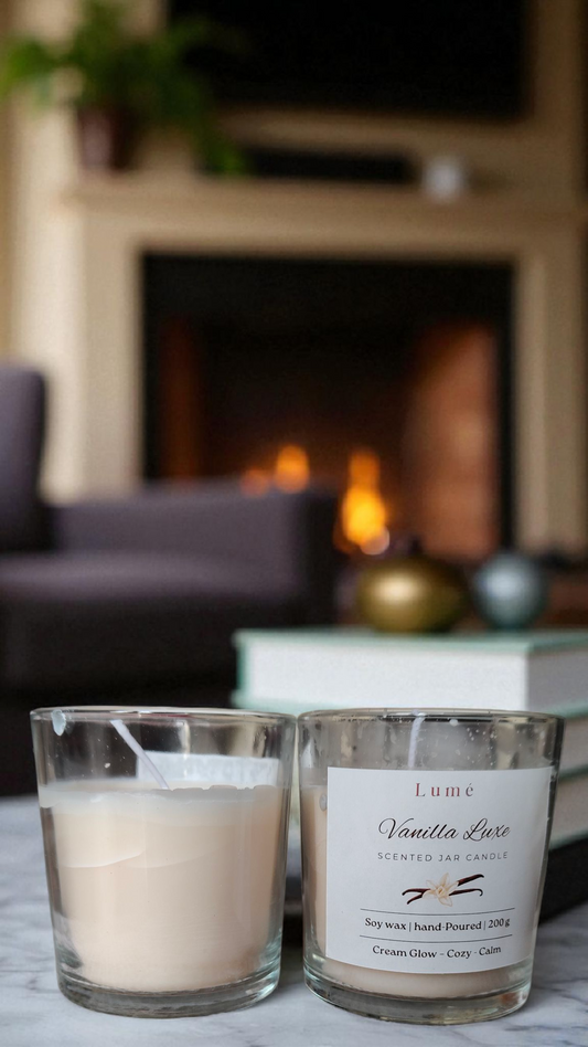 Vanilla Luxe – Scented Jar Candle